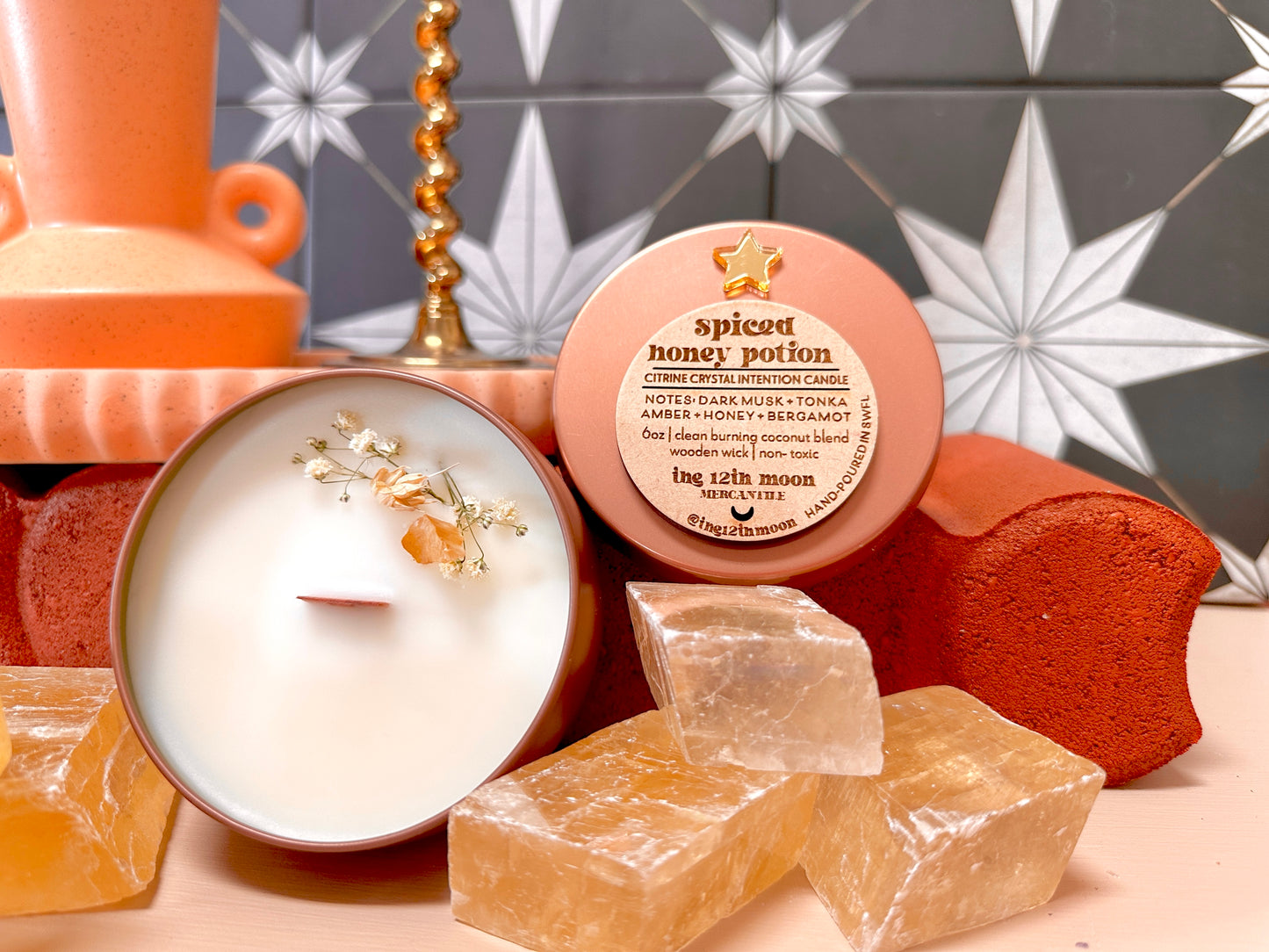 SPICED HONEY POTION Coconut Wax Candle