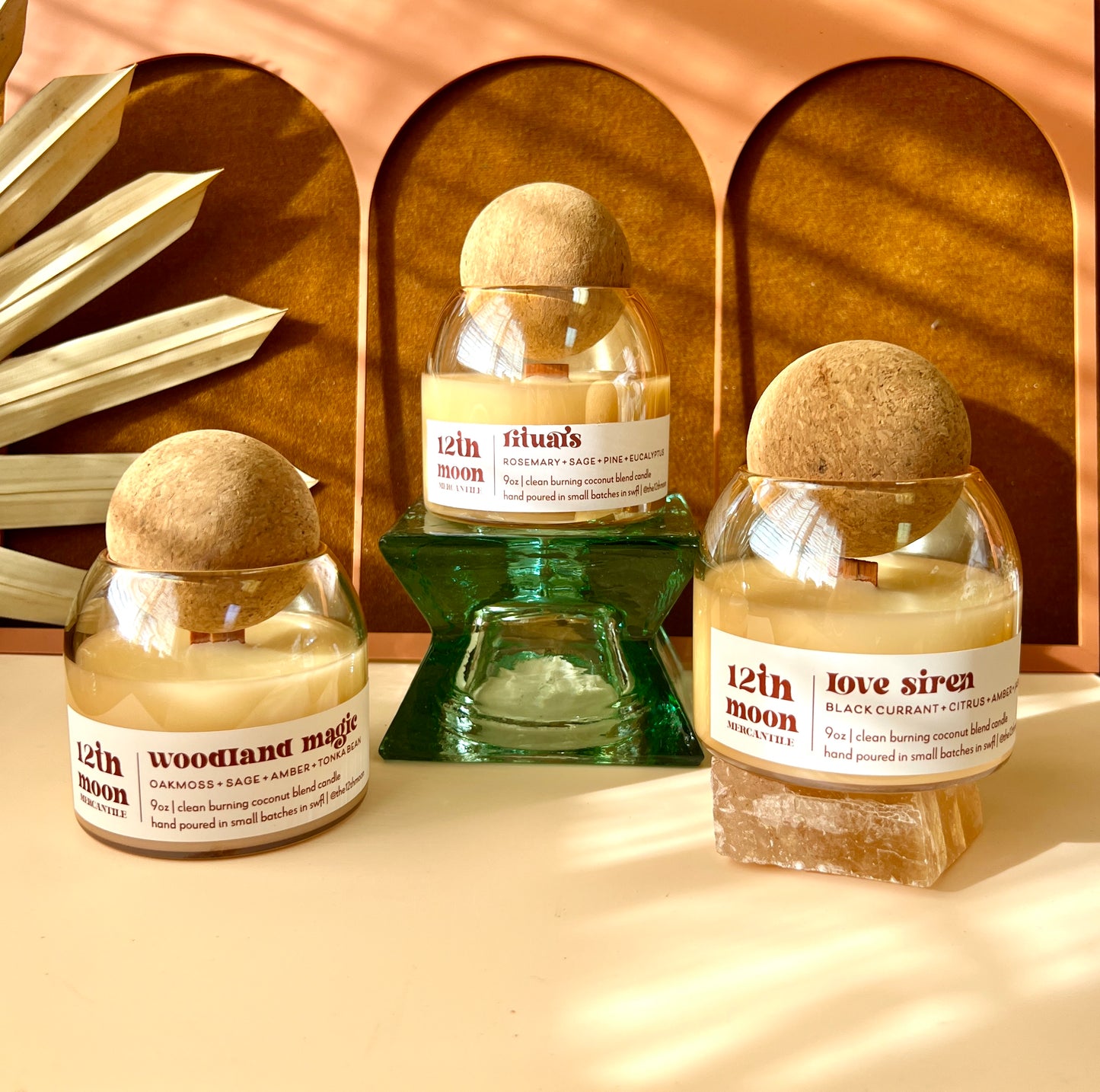 GOLDEN HOUR COLLECTION Coconut Wax Candle -LARGE LUXE VESSEL