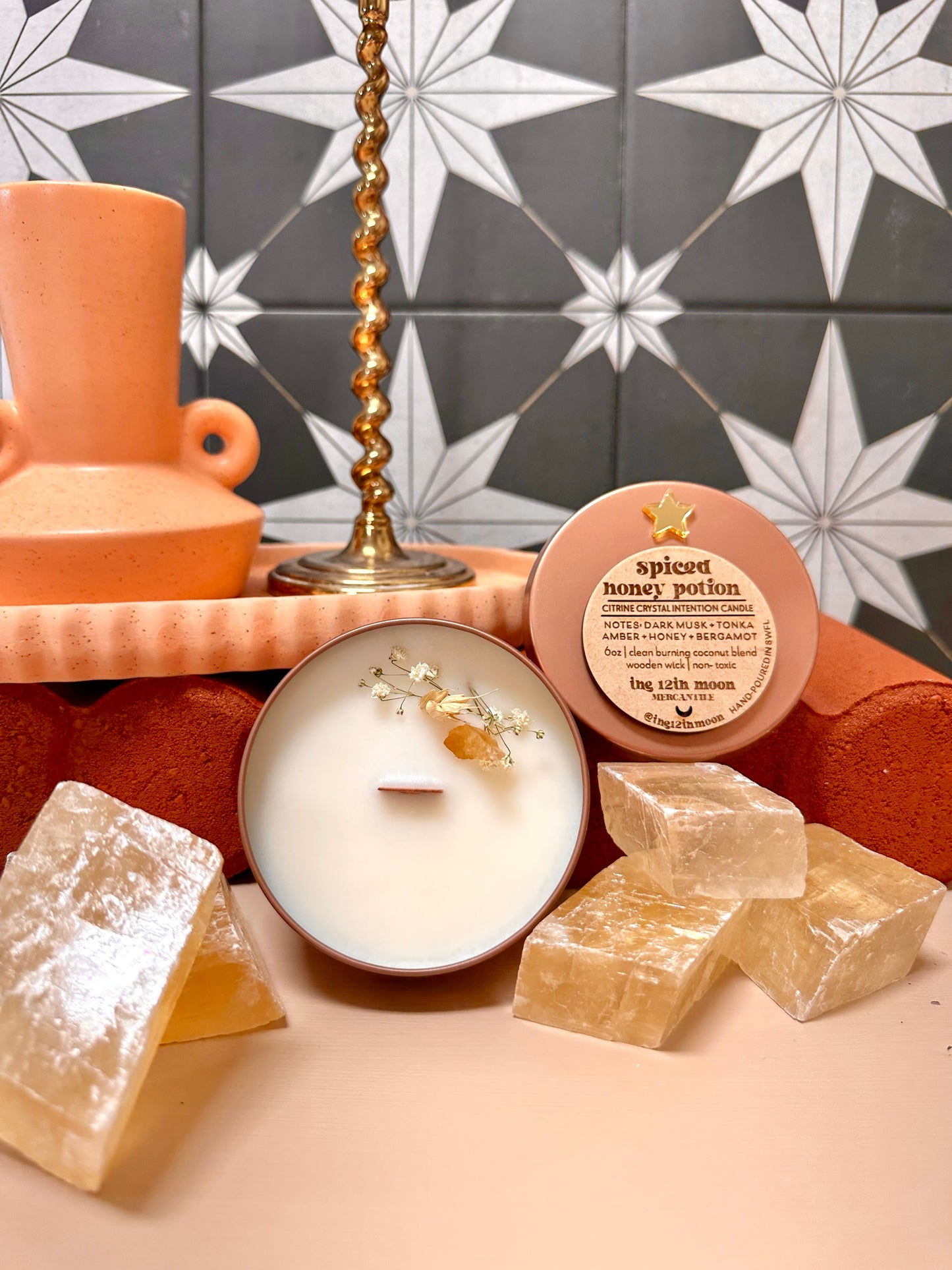SPICED HONEY POTION Coconut Wax Candle