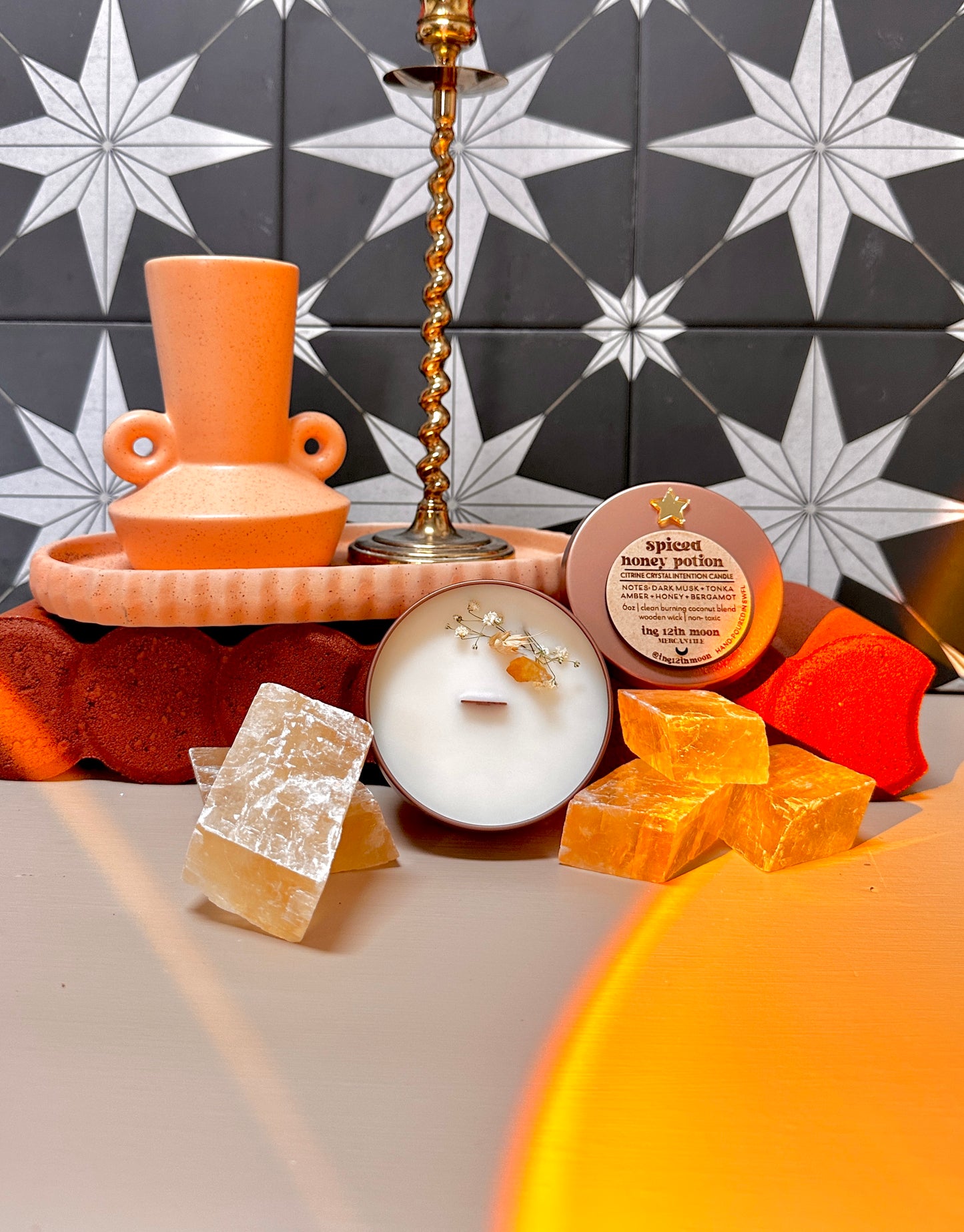 SPICED HONEY POTION Coconut Wax Candle