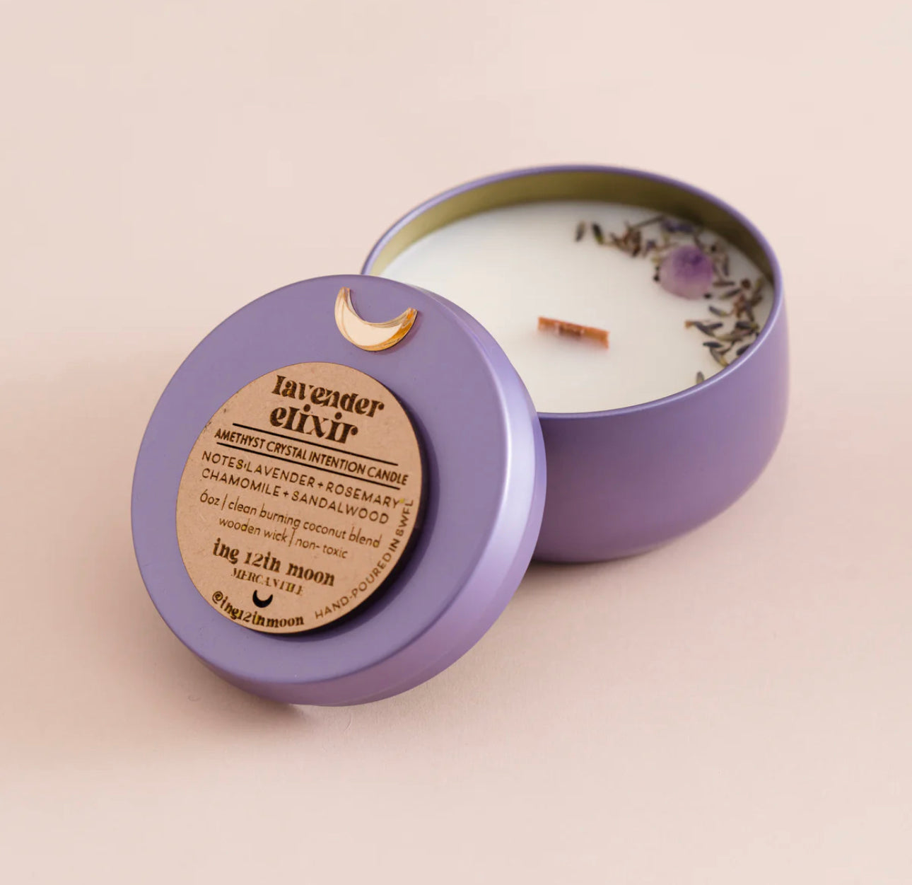 LAVENDER ELIXIR Coconut Wax Candle
