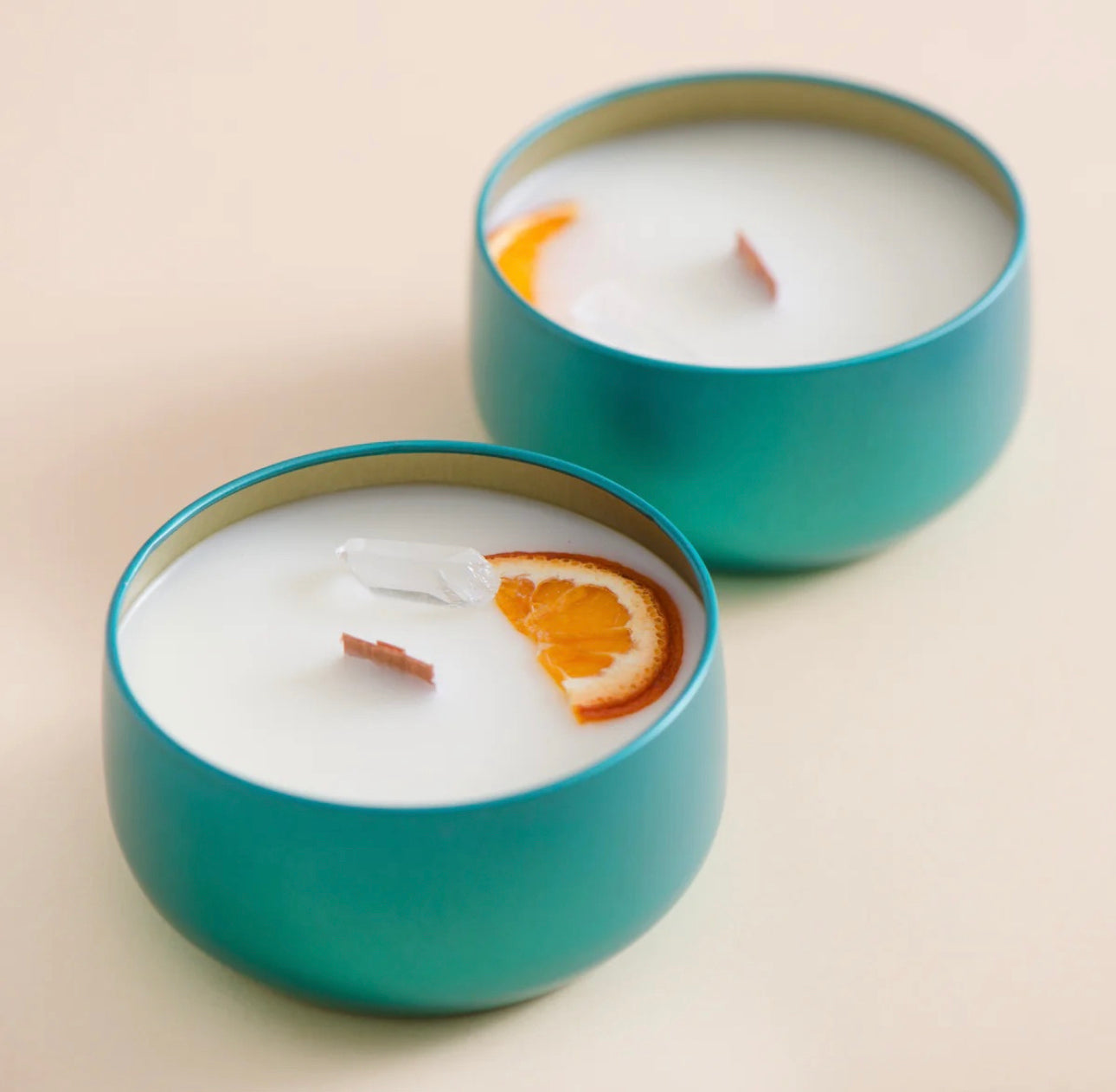 CITRUS & QUARTZ Coconut Wax Candle