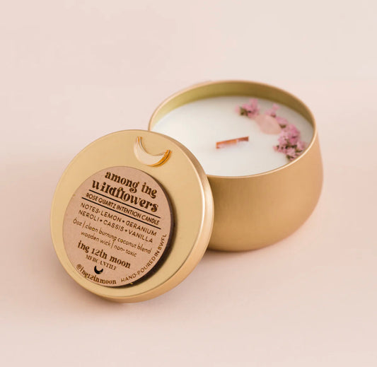 AMONG THE WILDFLOWERS Coconut Wax Candle