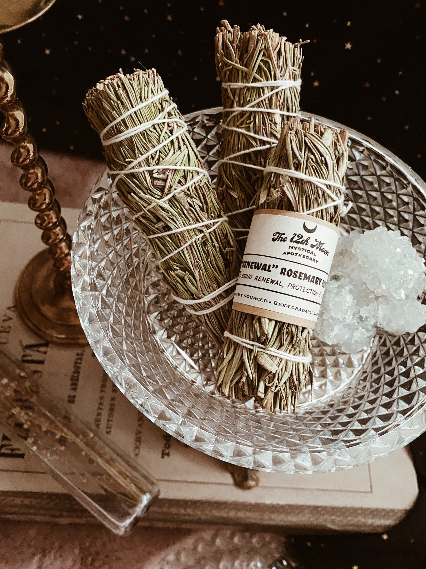 Rosemary "RENEWAL" Smudge Bundle