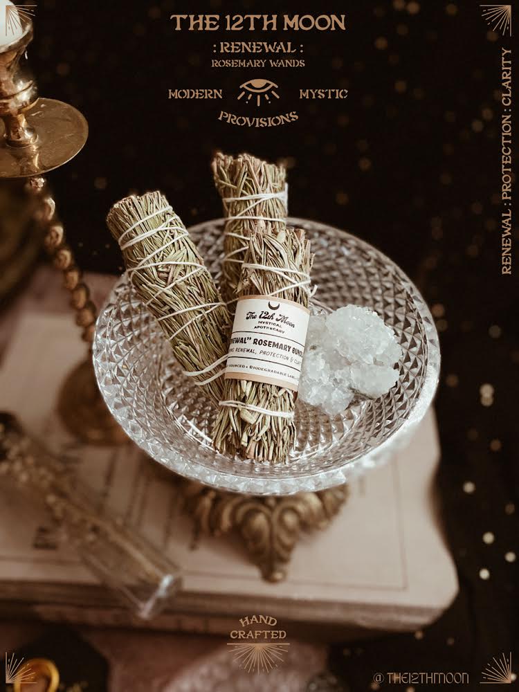 Rosemary "RENEWAL" Smudge Bundle