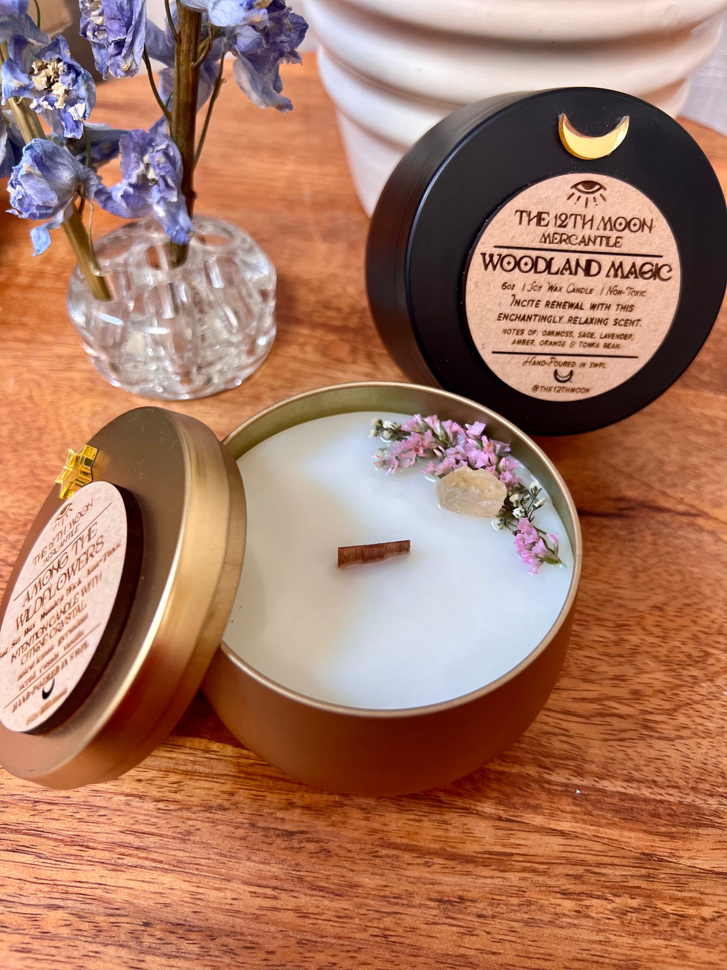 AMONG THE WILDFLOWERS Soy Wax Candle