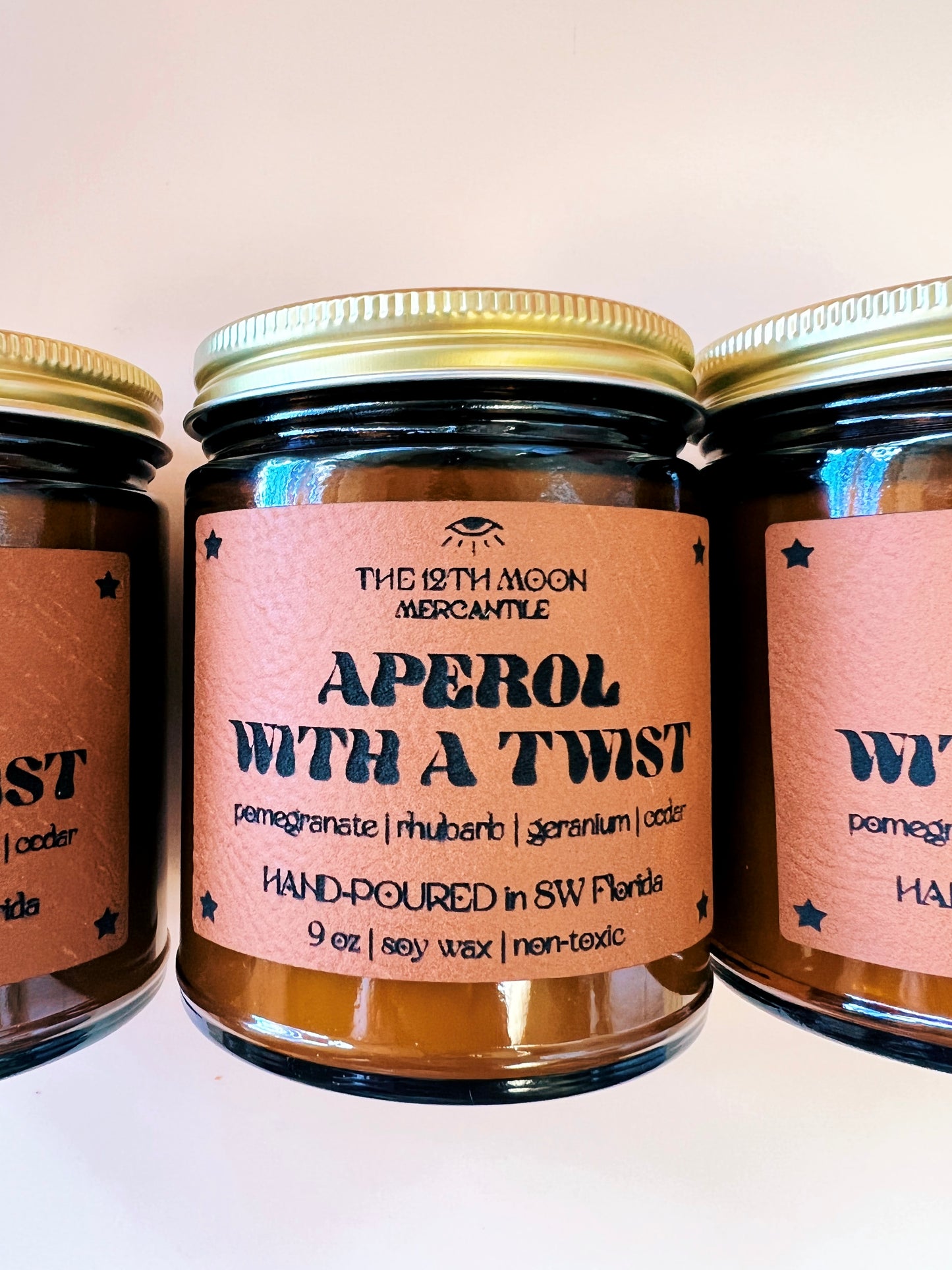 APEROL WITH A TWIST Soy Wax Candle